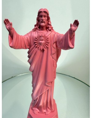 Statuette "Jésus loves you" - BAZOOKA - 22cm