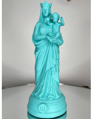 Statuette vierge à l'enfant - SPLASH 20cm