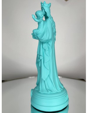 Statuette vierge à l'enfant - SPLASH 20cm