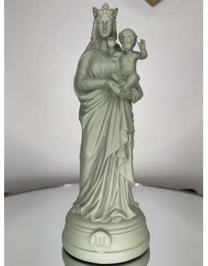 Statuette vierge à l'enfant - OLIVE 20cm