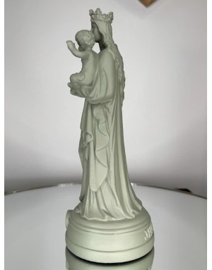 Statuette vierge à l'enfant - OLIVE 20cm