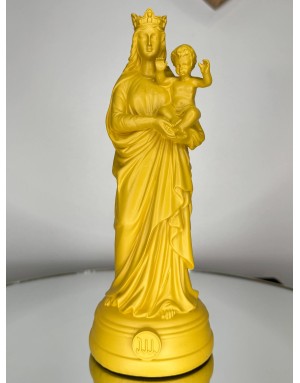 Statuette vierge à l'enfant - CURRY 20cm