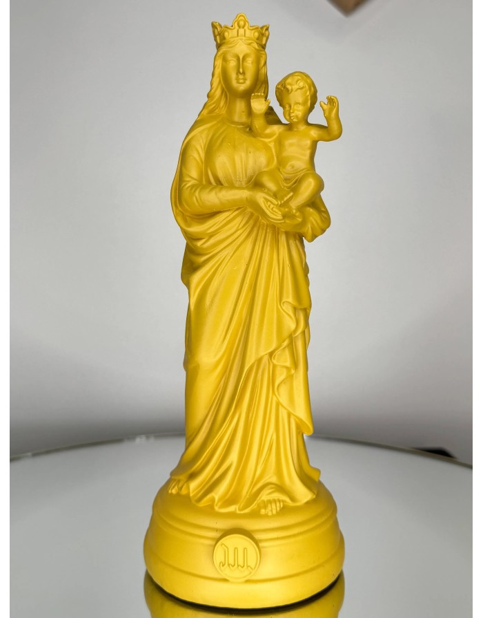 Statuette vierge à l'enfant - CURRY 20cm