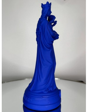 Statuette vierge à l'enfant - INDIGO 20cm