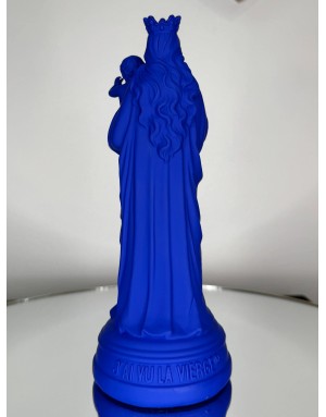 Statuette vierge à l'enfant - INDIGO 20cm