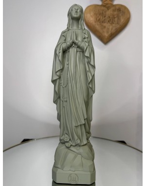 Statuette vierge Marie de LOURDES -30 cm - OLIVE