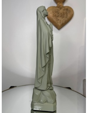 Statuette vierge Marie de LOURDES -30 cm - OLIVE