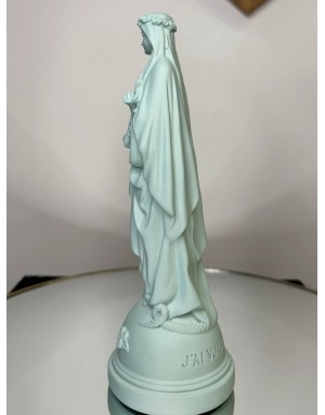 Statuette Marie aux fleurs - NUAGE 22cm