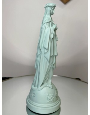 Statuette Marie aux fleurs - NUAGE 22cm
