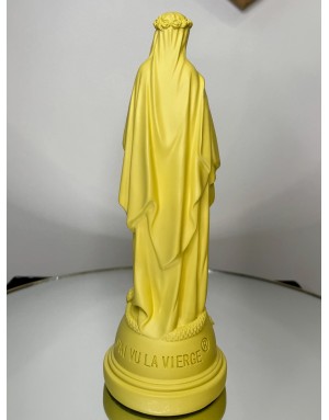 Statuette Marie aux fleurs - CITRON 22cm