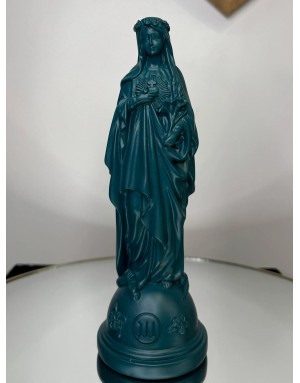 Statuette Marie aux fleurs - ATLANTIC 22cm