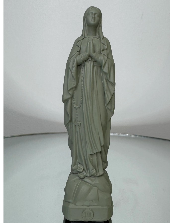 Statuette vierge Marie de LOURDES -12 cm - OLIVE