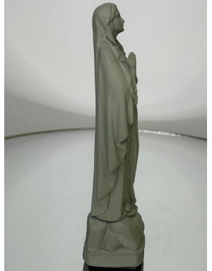 Statuette vierge Marie de LOURDES -12 cm - OLIVE