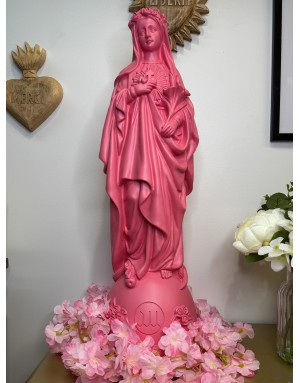Statue Marie aux fleurs - BAZOOKA 60cm