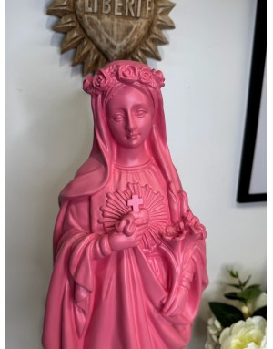 Statue Marie aux fleurs - BAZOOKA 60cm
