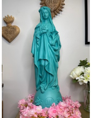Statue Marie aux fleurs - SPLASH 60 cm