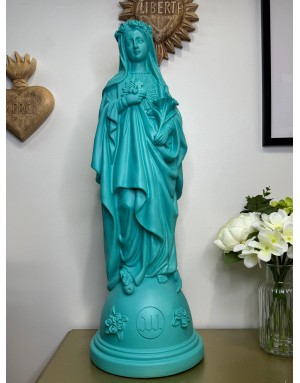 Statue Marie aux fleurs - SPLASH 60 cm