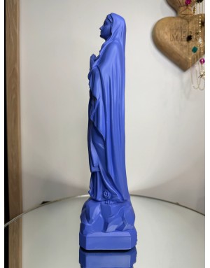 Statuette vierge Marie de LOURDES -30 cm - LAVANDE