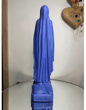 Statuette vierge Marie de LOURDES -30 cm - LAVANDE