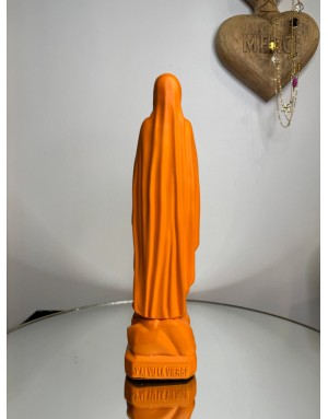 Statuette vierge Marie de LOURDES -23 cm - MANDARINE