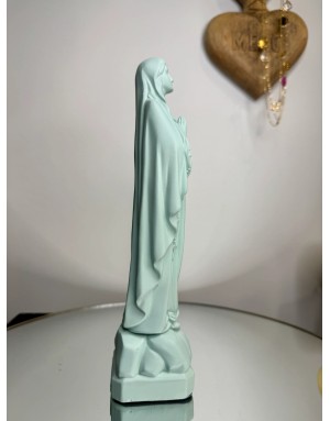 Statuette vierge Marie de LOURDES -23 cm - NUAGE