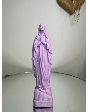 Statuette vierge Marie de LOURDES -17 cm - PARME