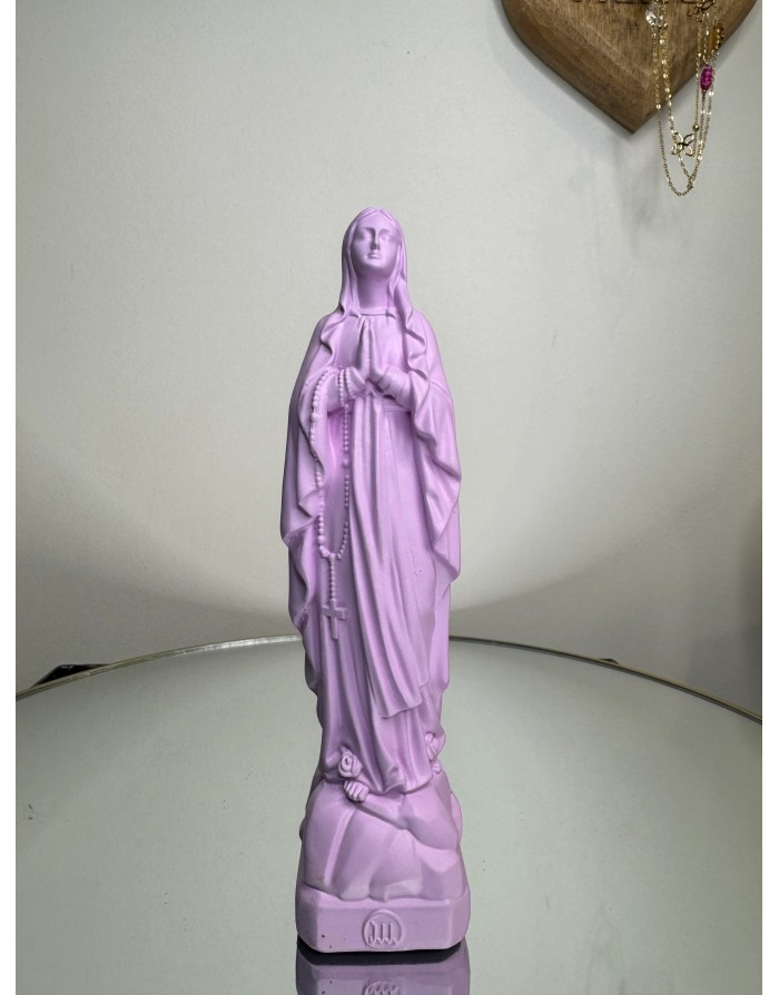 Statuette vierge Marie de LOURDES -17 cm - PARME