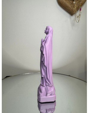 Statuette vierge Marie de LOURDES -17 cm - PARME