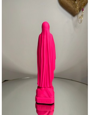 Statuette vierge Marie de LOURDES -17 cm - PINK