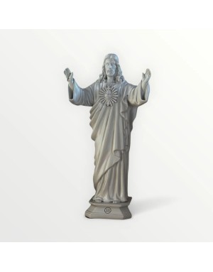 Statuette "Jésus loves you" - OLIVE - 22cm