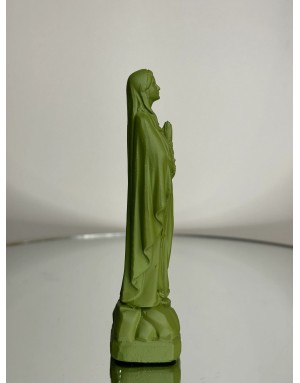 Statuette vierge Marie de LOURDES -12 cm - KAKI