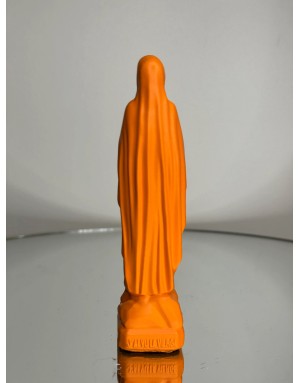Statuette vierge Marie de LOURDES -12 cm - MANDARINE