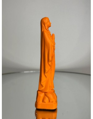 Statuette vierge Marie de LOURDES -12 cm - MANDARINE
