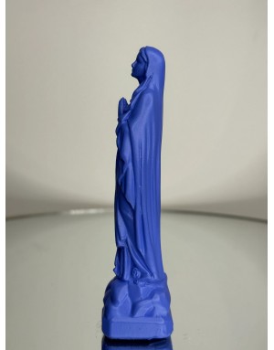 Statuette vierge Marie de LOURDES -12 cm - LAVANDE