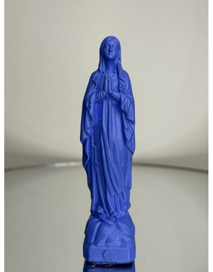 Statuette vierge Marie de LOURDES -12 cm - LAVANDE