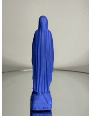 Statuette vierge Marie de LOURDES -12 cm - LAVANDE