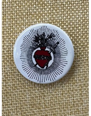 Badge Rond ♡ sacré