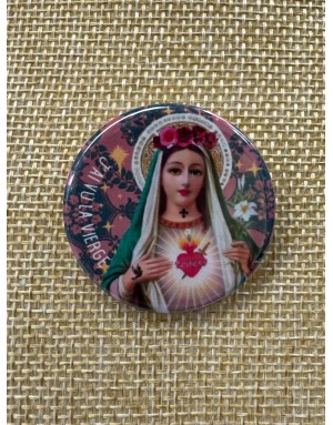 Badge Rond Vierge