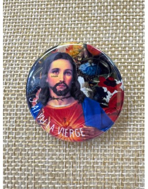 Badge Rond Jésus
